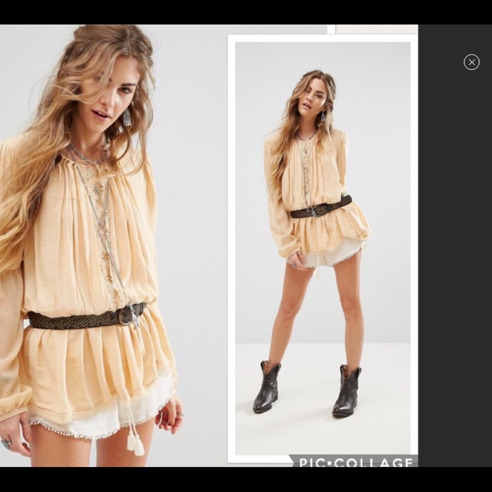 Free People Soul Serene Blouse